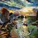 Artist’s idea of Archaeopteryx albersdoerferi.